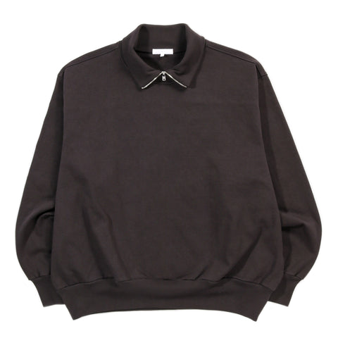 LADY WHITE CO. LAYERED 1/4 ZIP PEWTER