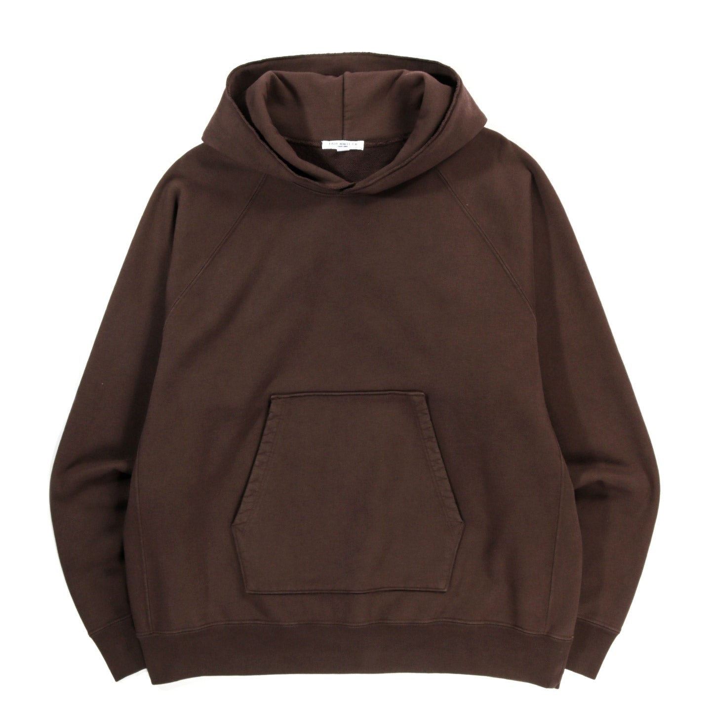 LADY WHITE CO. SUPER WEIGHTED HOODIE PLUM