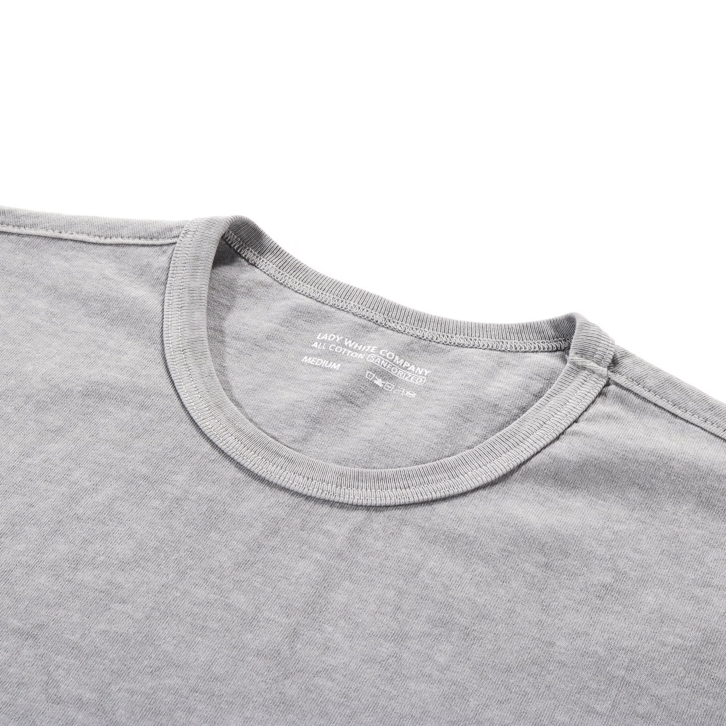 LADY WHITE CO. T-SHIRT 2-PACK PIGMENT CHALK