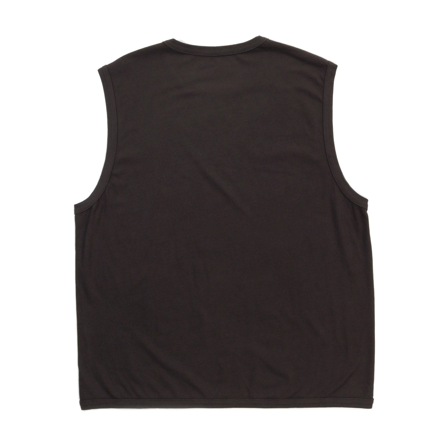 LADY WHITE CO. SLEEVELESS T-SHIRT TIRE BLACK