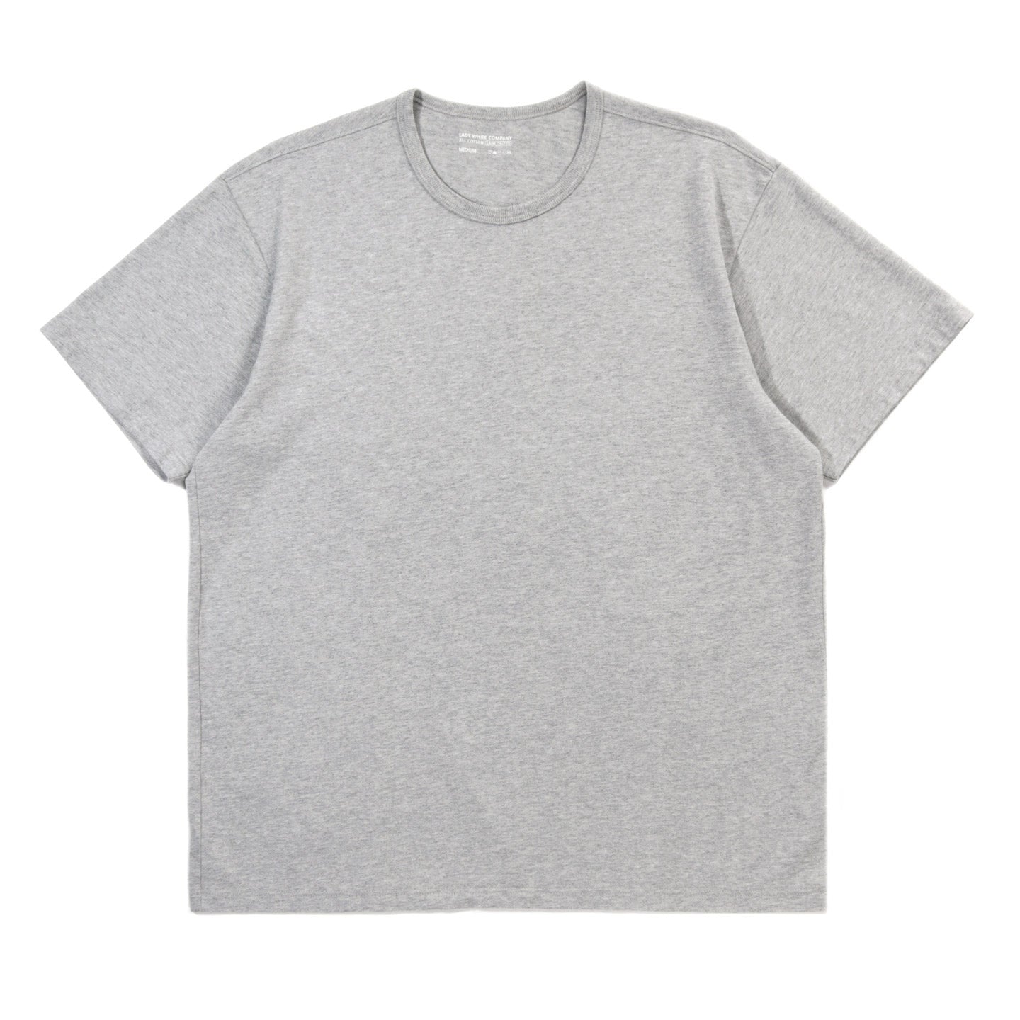 LADY WHITE CO. T-SHIRT 2-PACK HEATHER GREY