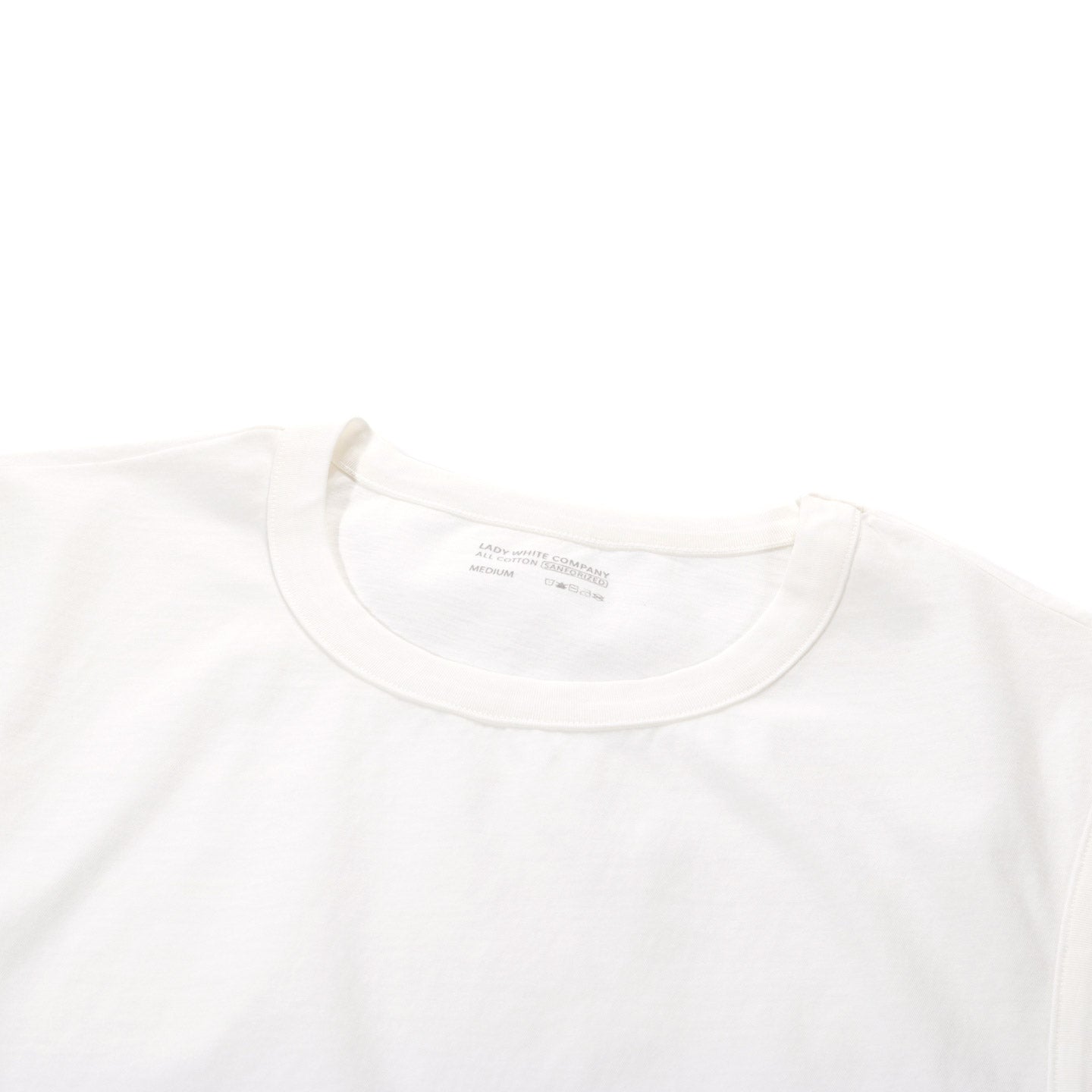 LADY WHITE CO. SLEEVELESS T-SHIRT WHITE
