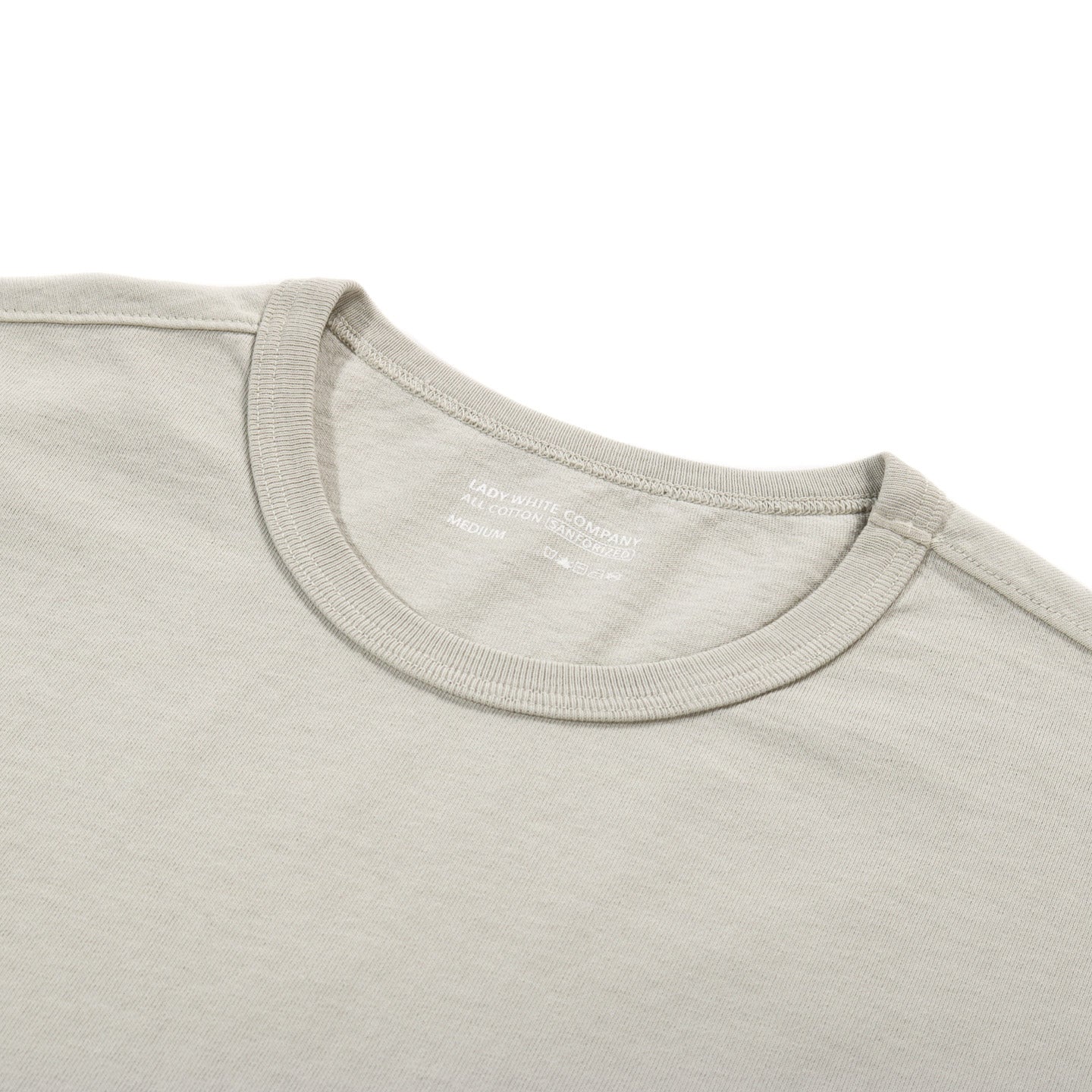 LADY WHITE CO. T-SHIRT 2-PACK SWISS NATURAL