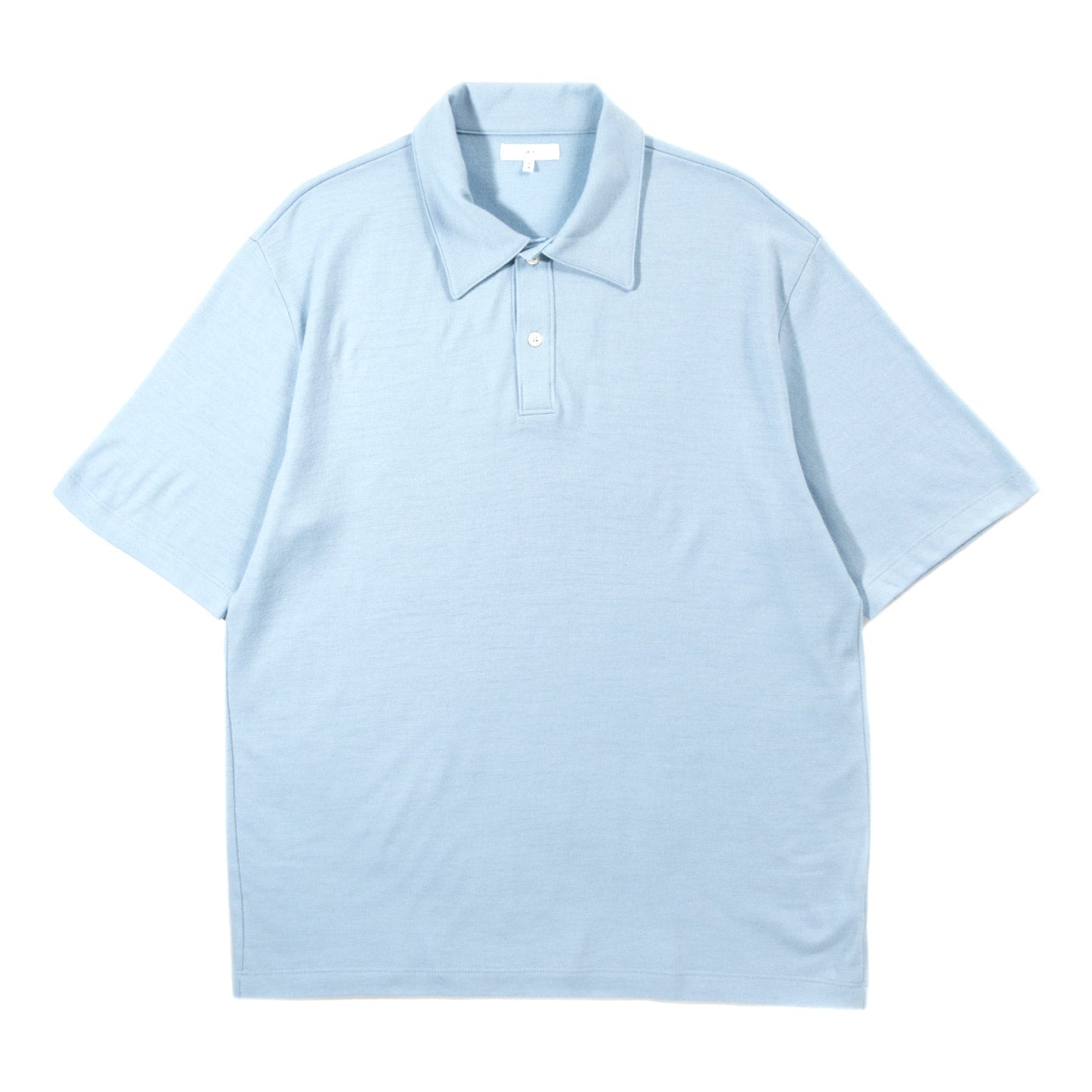 LADY WHITE CO. SUMMER WOOL POLO LIGHT BLUE