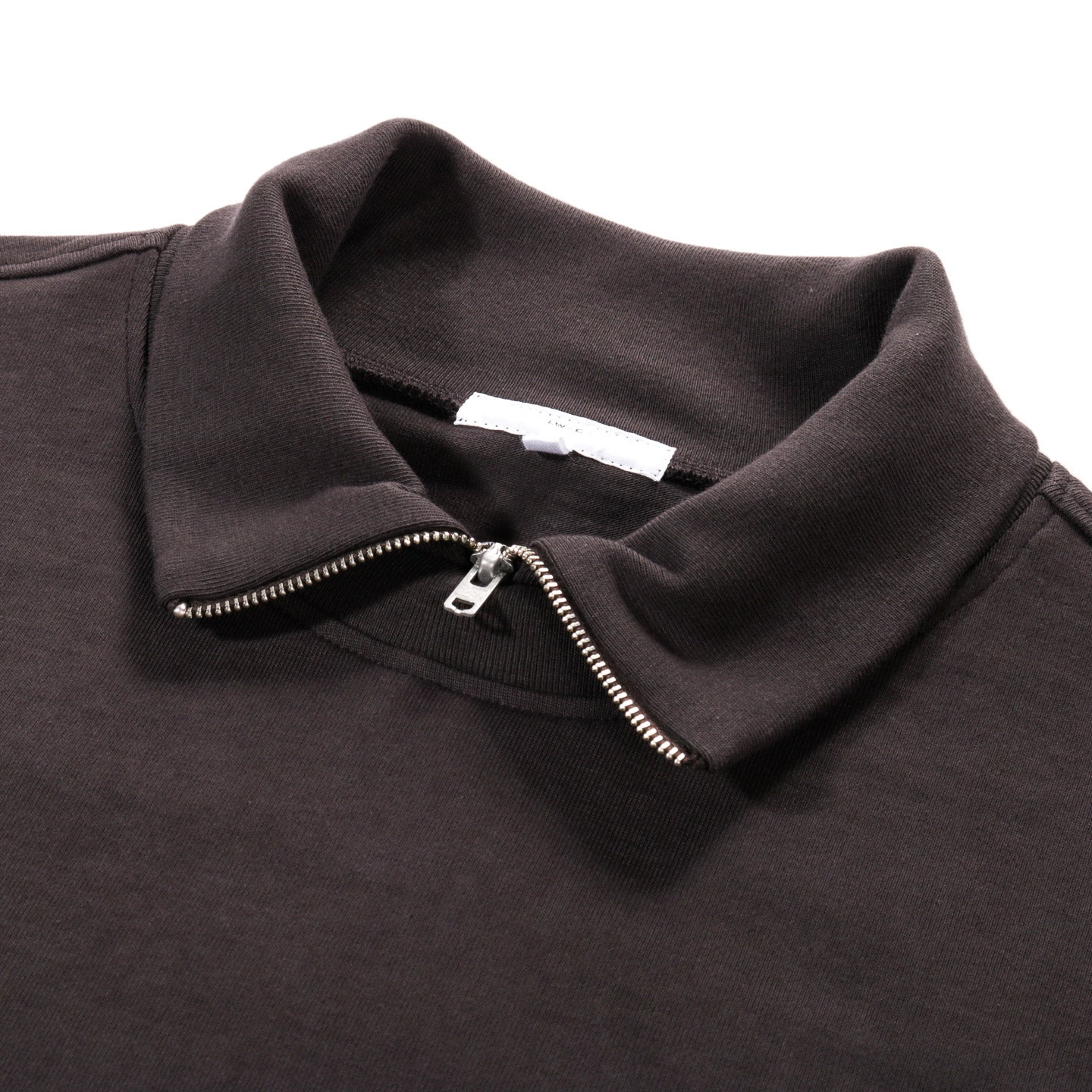 LADY WHITE CO. LAYERED 1/4 ZIP PEWTER