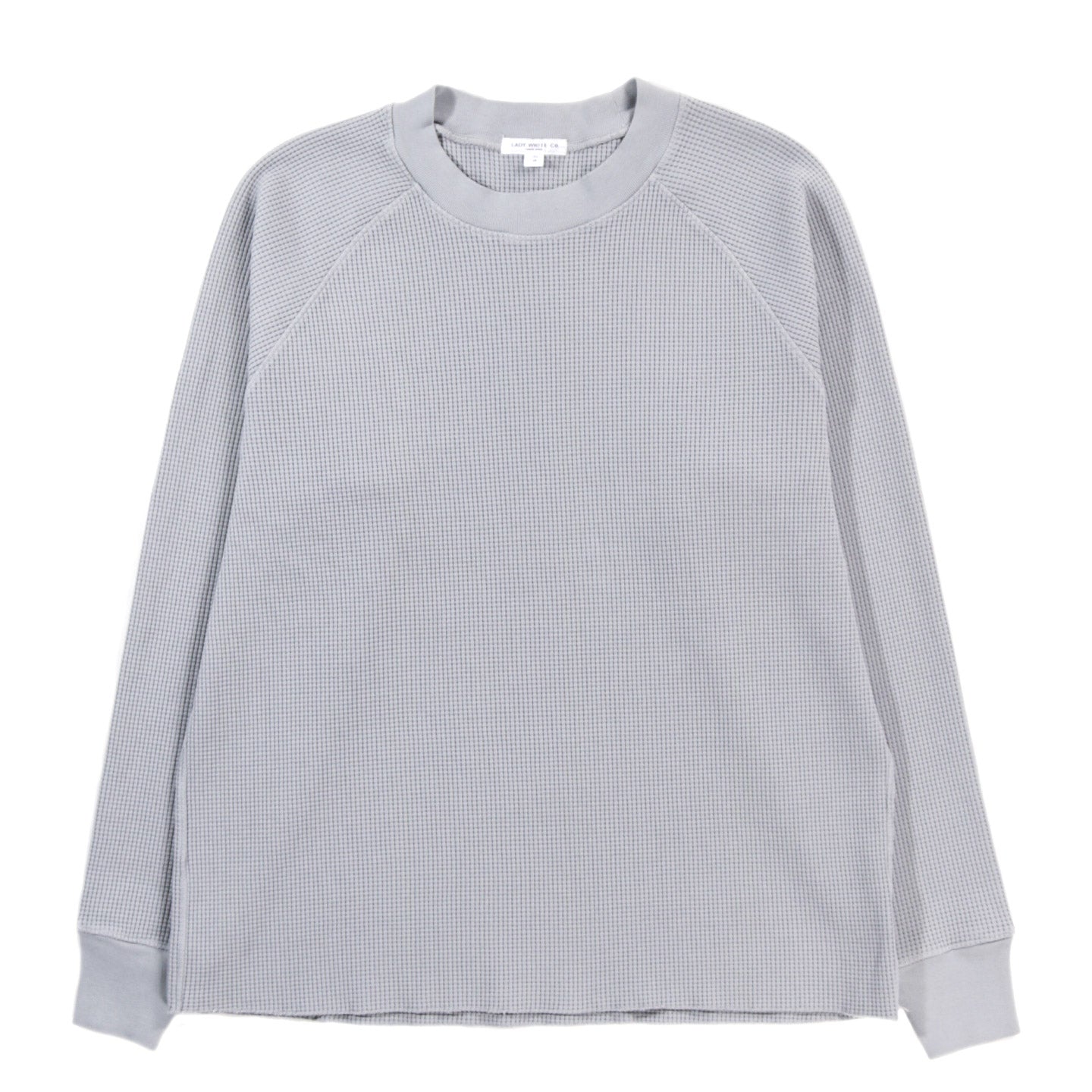 LADY WHITE CO. RAGLAN THERMAL FOGGY BLUE