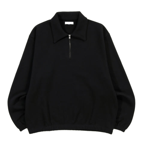 LADY WHITE CO. TOPPER 1/4 ZIP BLACK