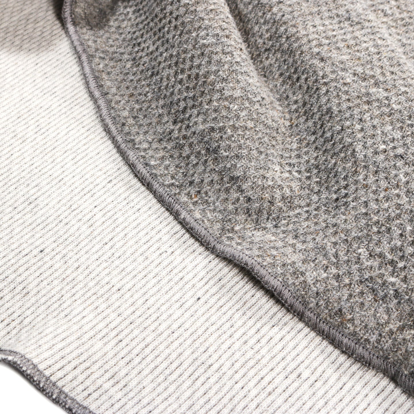 LADY WHITE CO. RAGLAN THERMAL GREY MELANGE