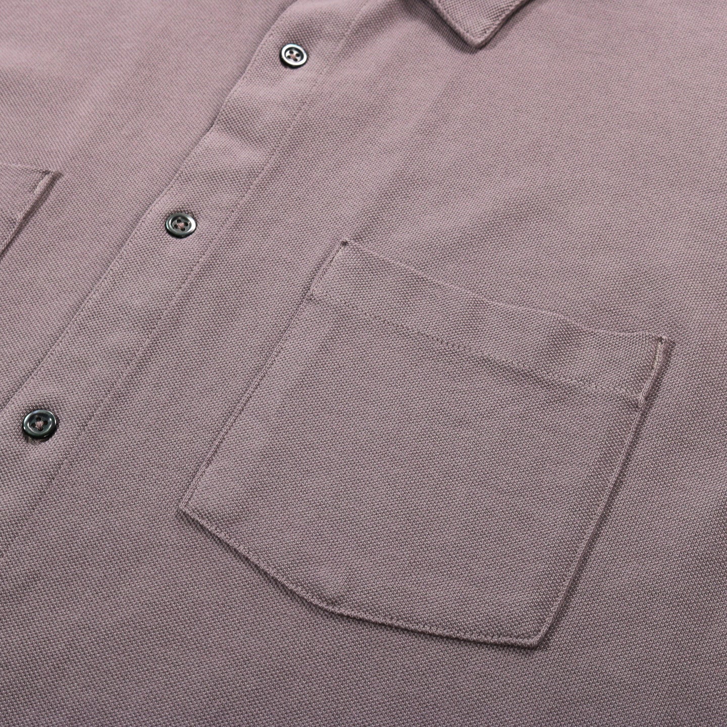 LADY WHITE CO. PIQUE WORK SHIRT DUST GREY