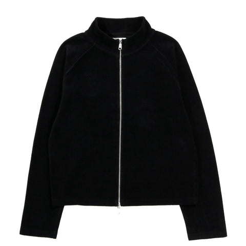 MFPEN LEISURE ZIP UP BLACK JERSEY CORD