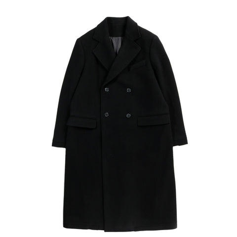 MFPEN CONFERENCE COAT BLACK RECYCLED WOOL