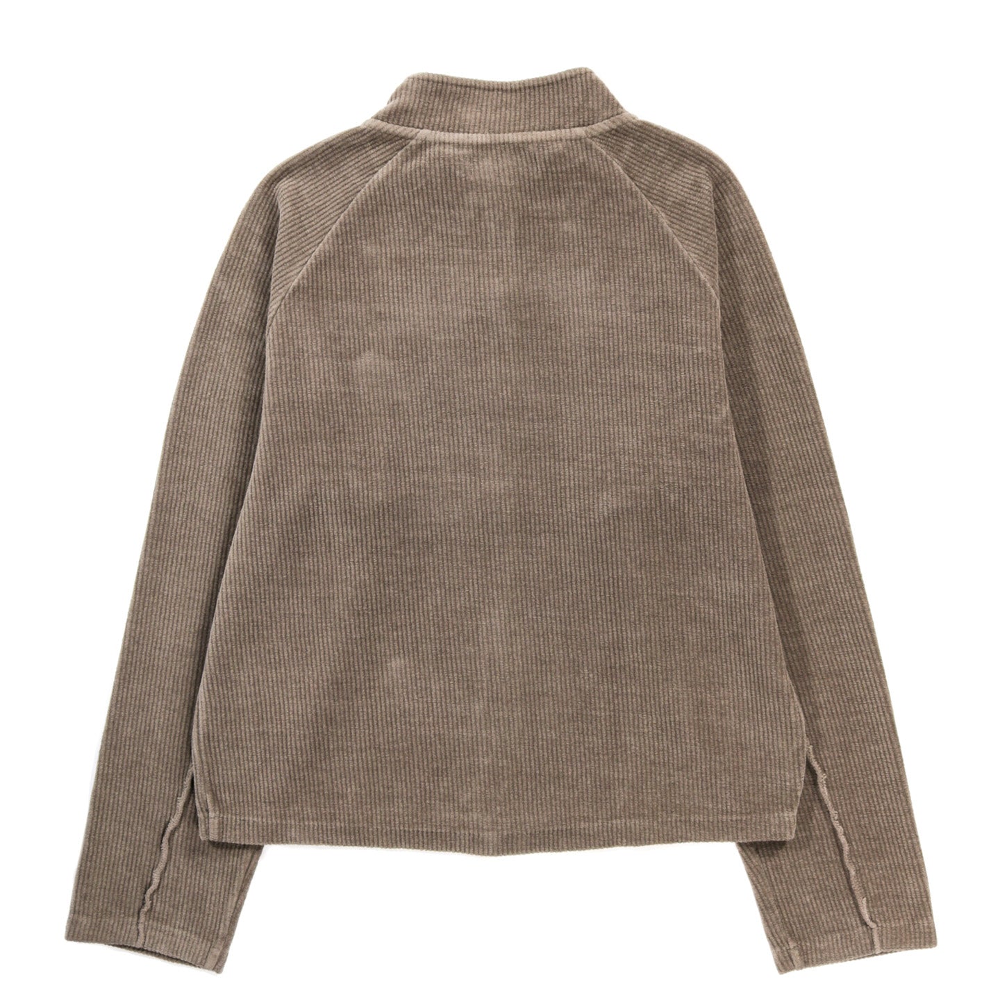 MFPEN LEISURE ZIP UP FADED TAUPE JERSEY CORD