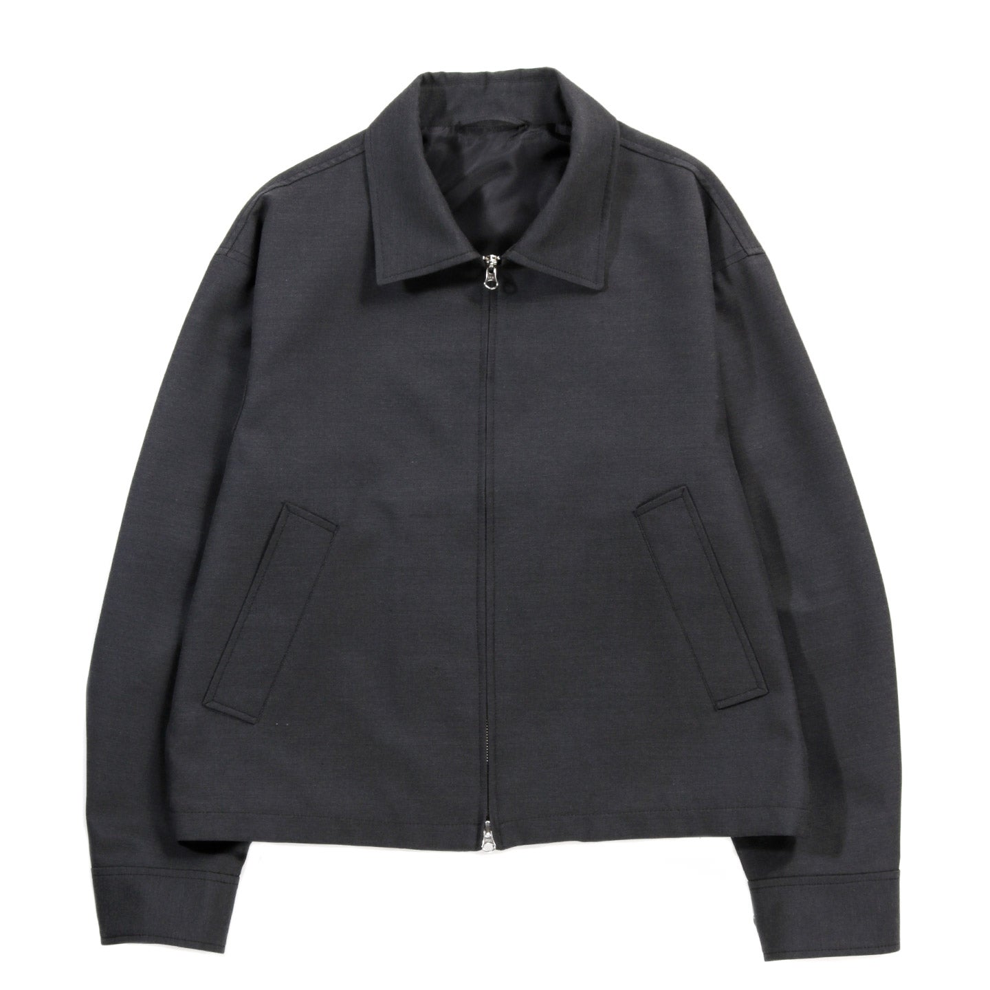 MFPEN MAIL JACKET DARK GREY WOOL