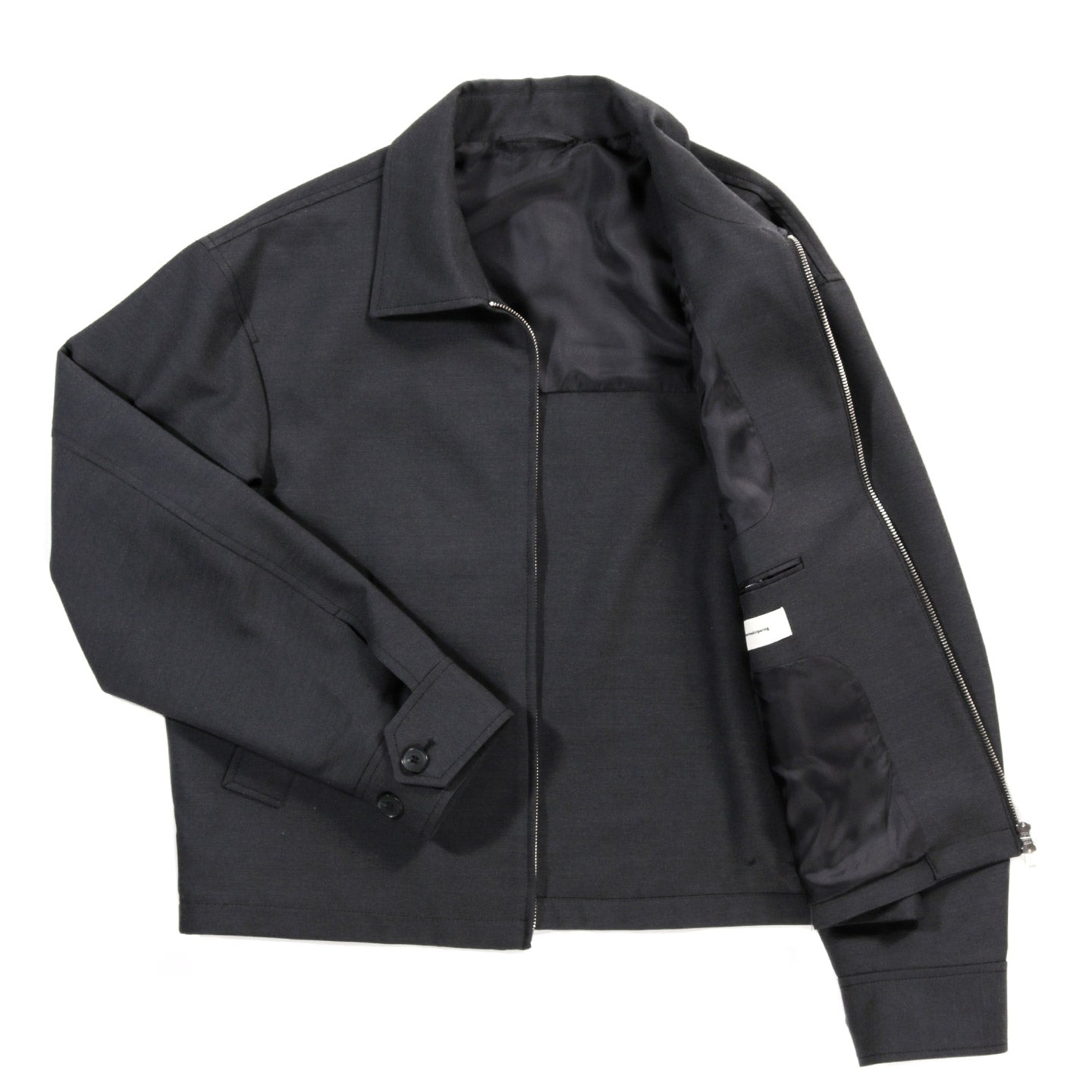 MFPEN MAIL JACKET DARK GREY WOOL