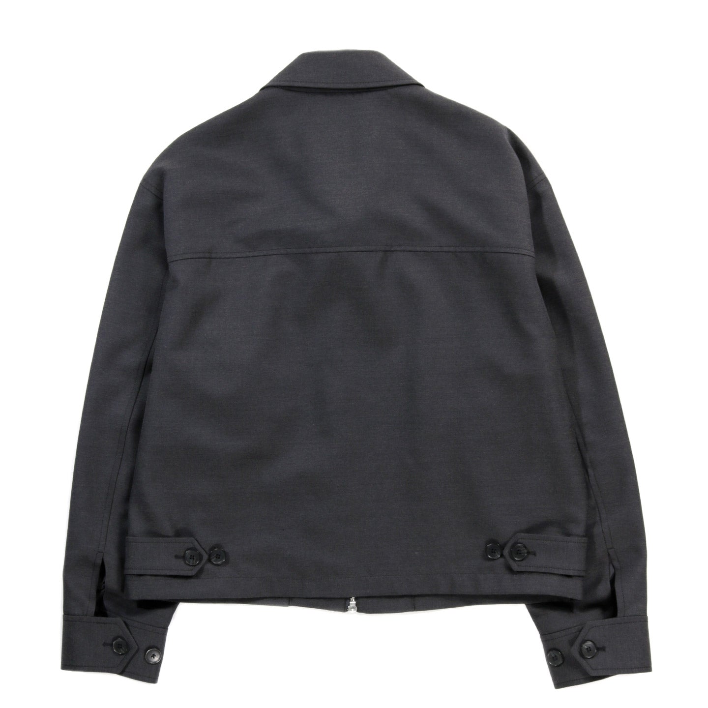 MFPEN MAIL JACKET DARK GREY WOOL