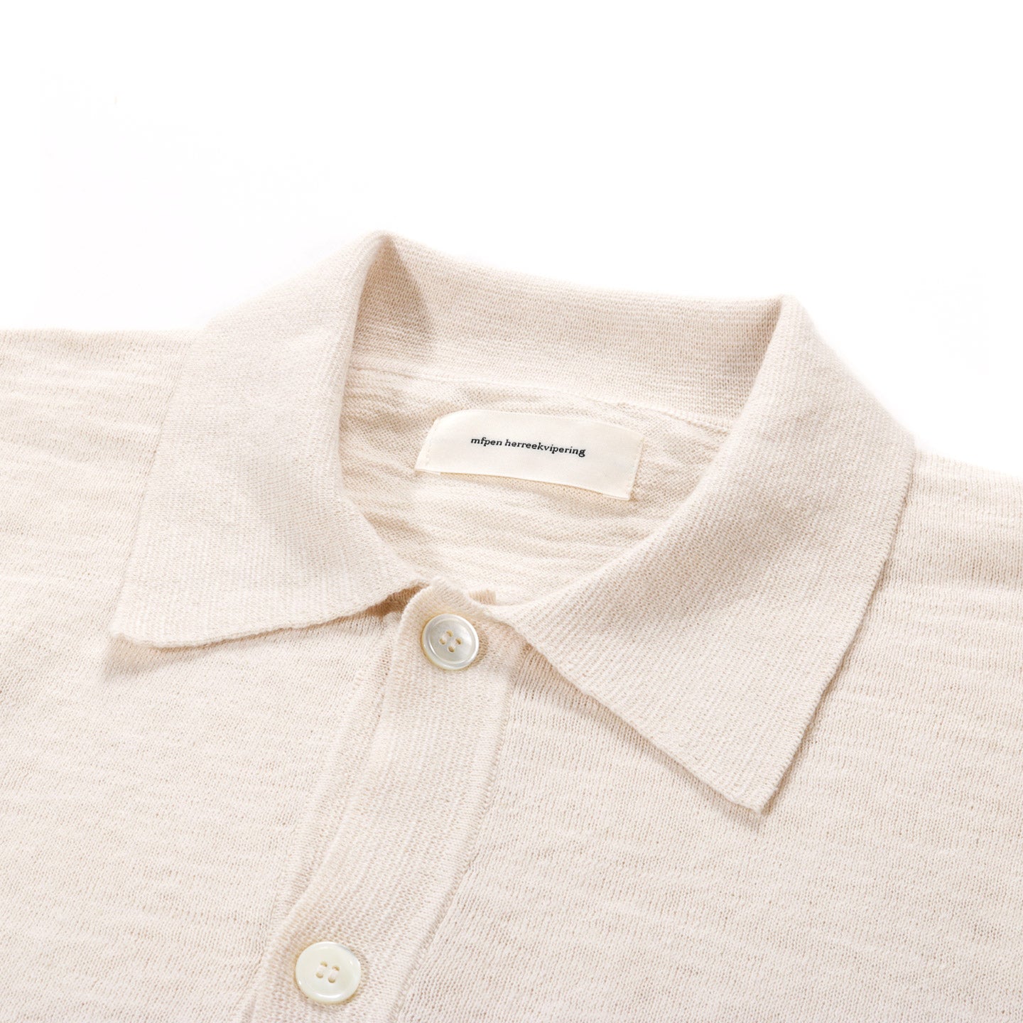 MFPEN FORMAL CARDIGAN OFF WHITE
