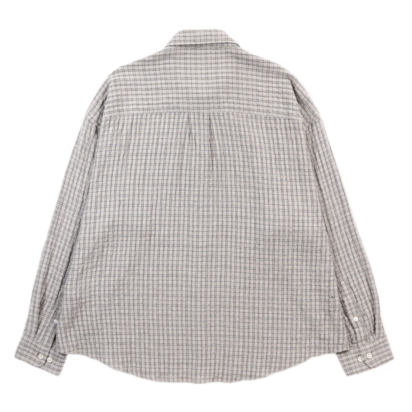 MFPEN BUTTON DOWN SHIRT GREY GENERATION CHECK