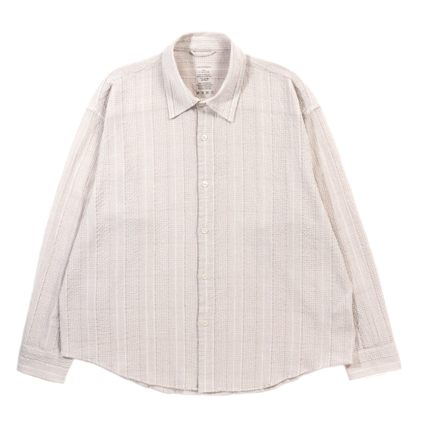 MFPEN EXACT SHIRT DUSTY SEERSUCKER CHECK