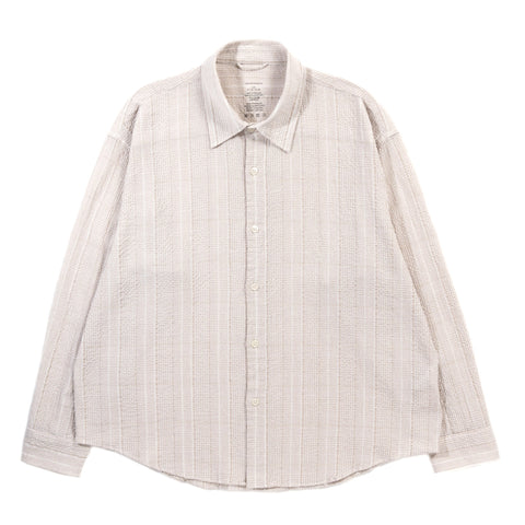 MFPEN EXACT SHIRT DUSTY SEERSUCKER CHECK