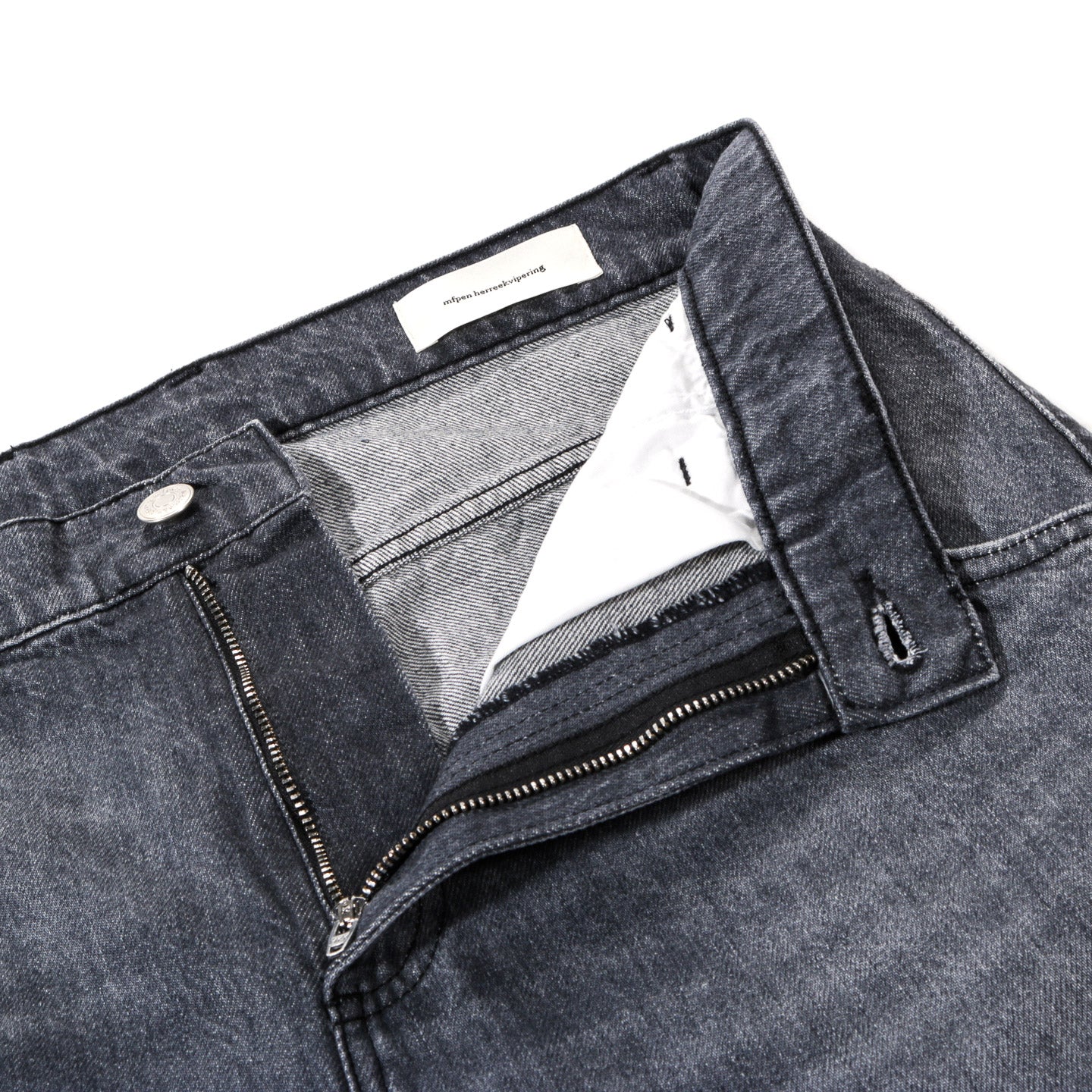 MFPEN STRAIGHT CUT JEANS STONEWASHED GREY