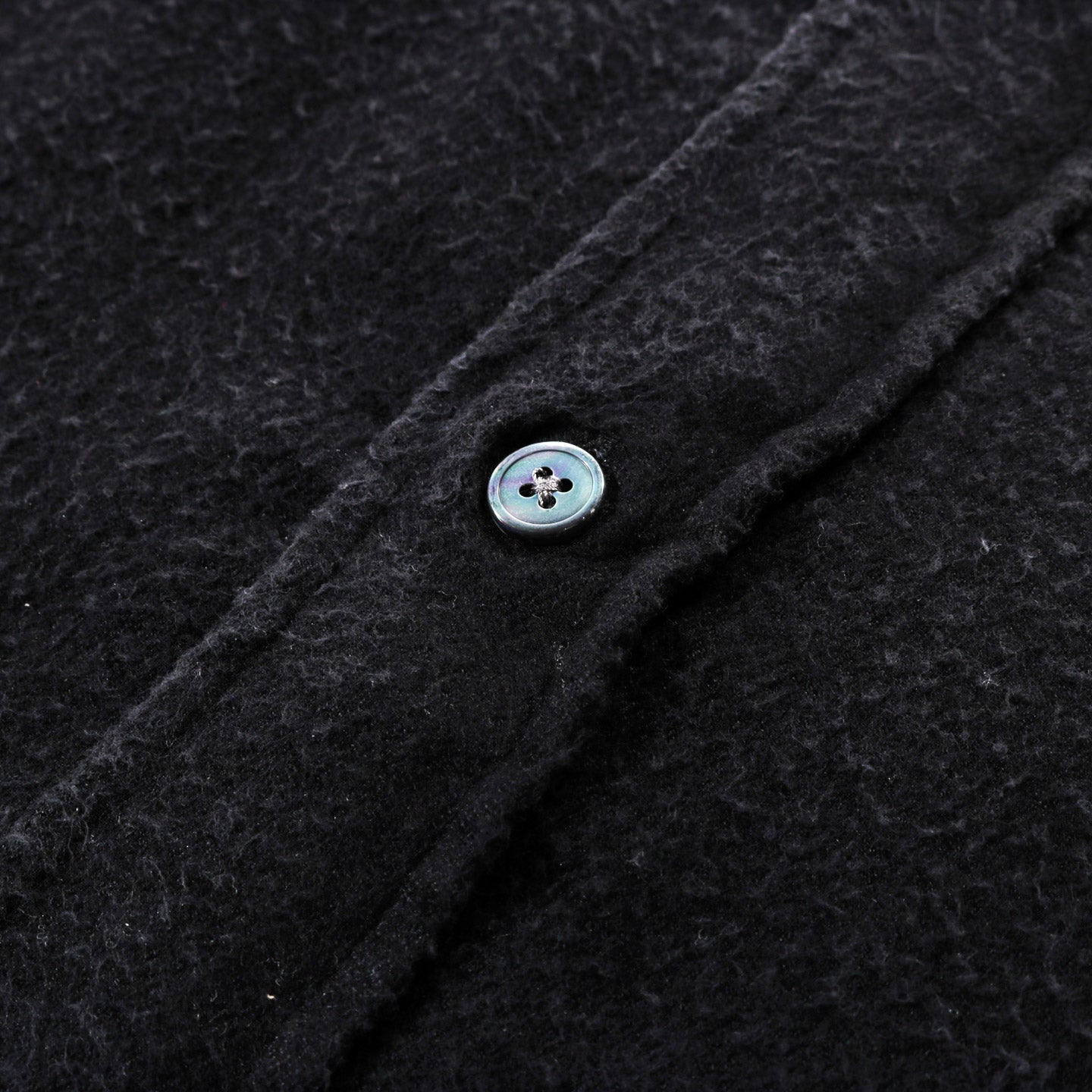 MFPEN GAMBLER SHIRT BLACK FUZZ TENCEL