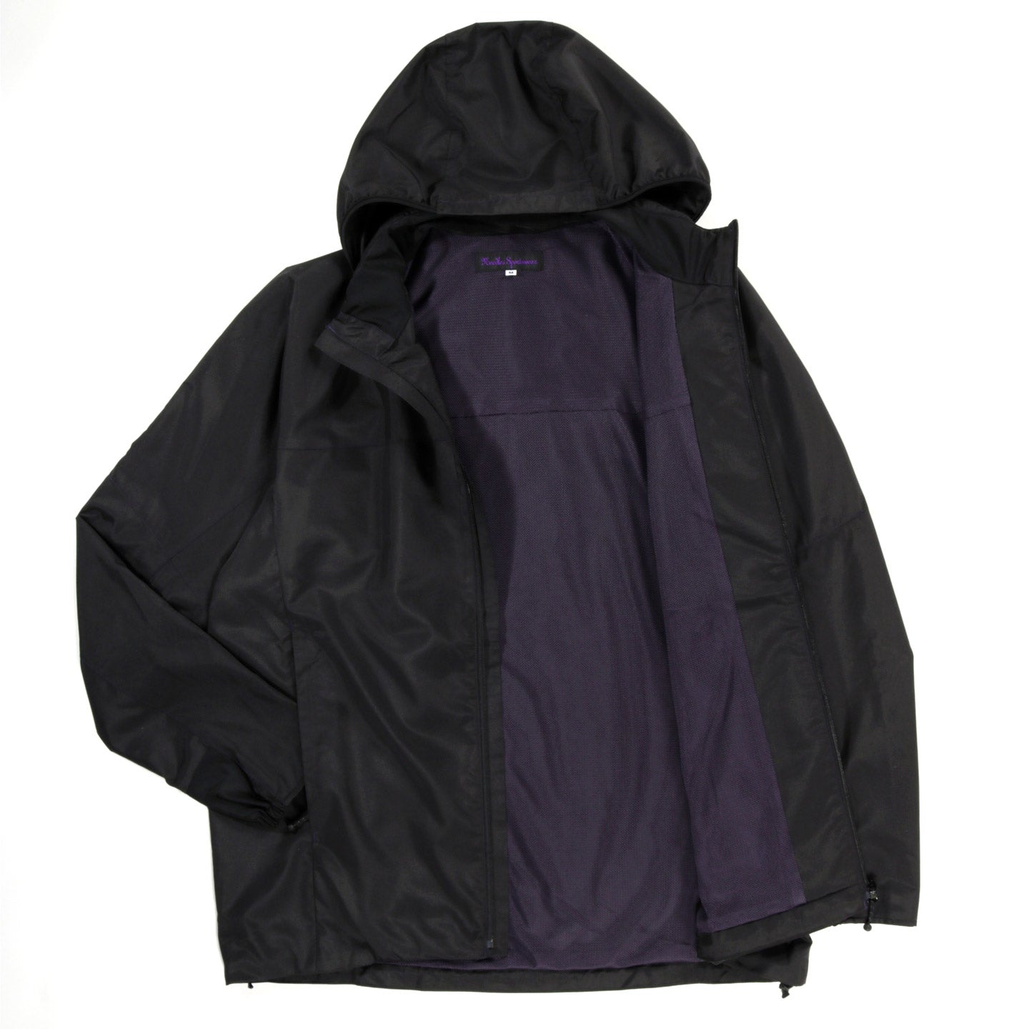 NEEDLES SPORTSWEAR S.B. JACKET POLY BRUSHED TAFFETA BLACK