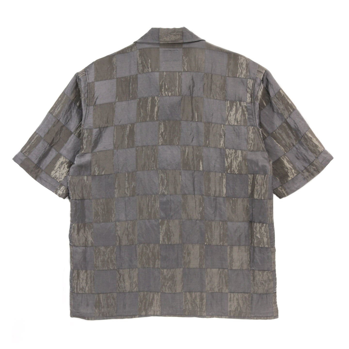 NEEDLES CABANA SHIRT BRIGHT CLOTH / CHECKER GREY