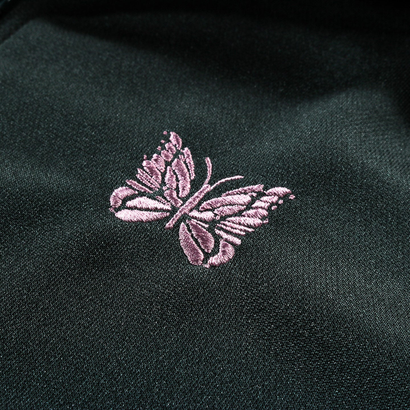 NEEDLES TRACK JACKET POLY SMOOTH GREEN