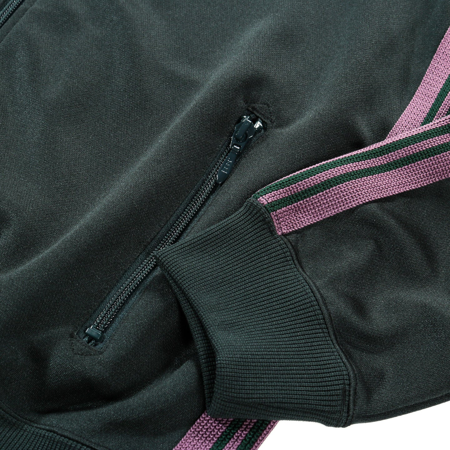 NEEDLES TRACK JACKET POLY SMOOTH GREEN