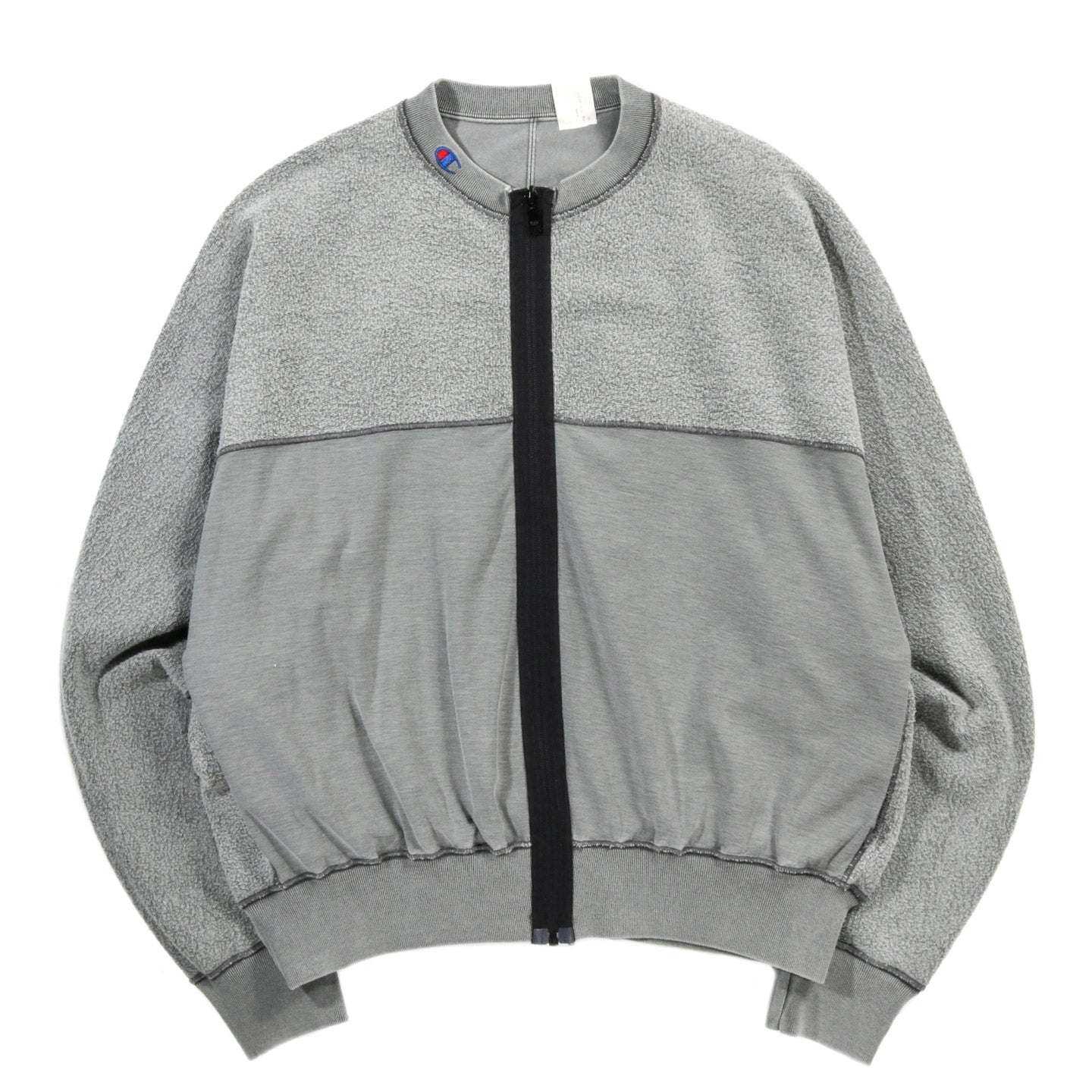 N.HOOLYWOOD C8-D020 CHAMPION REVERSIBLE ZIP CARDIGAN GRAY