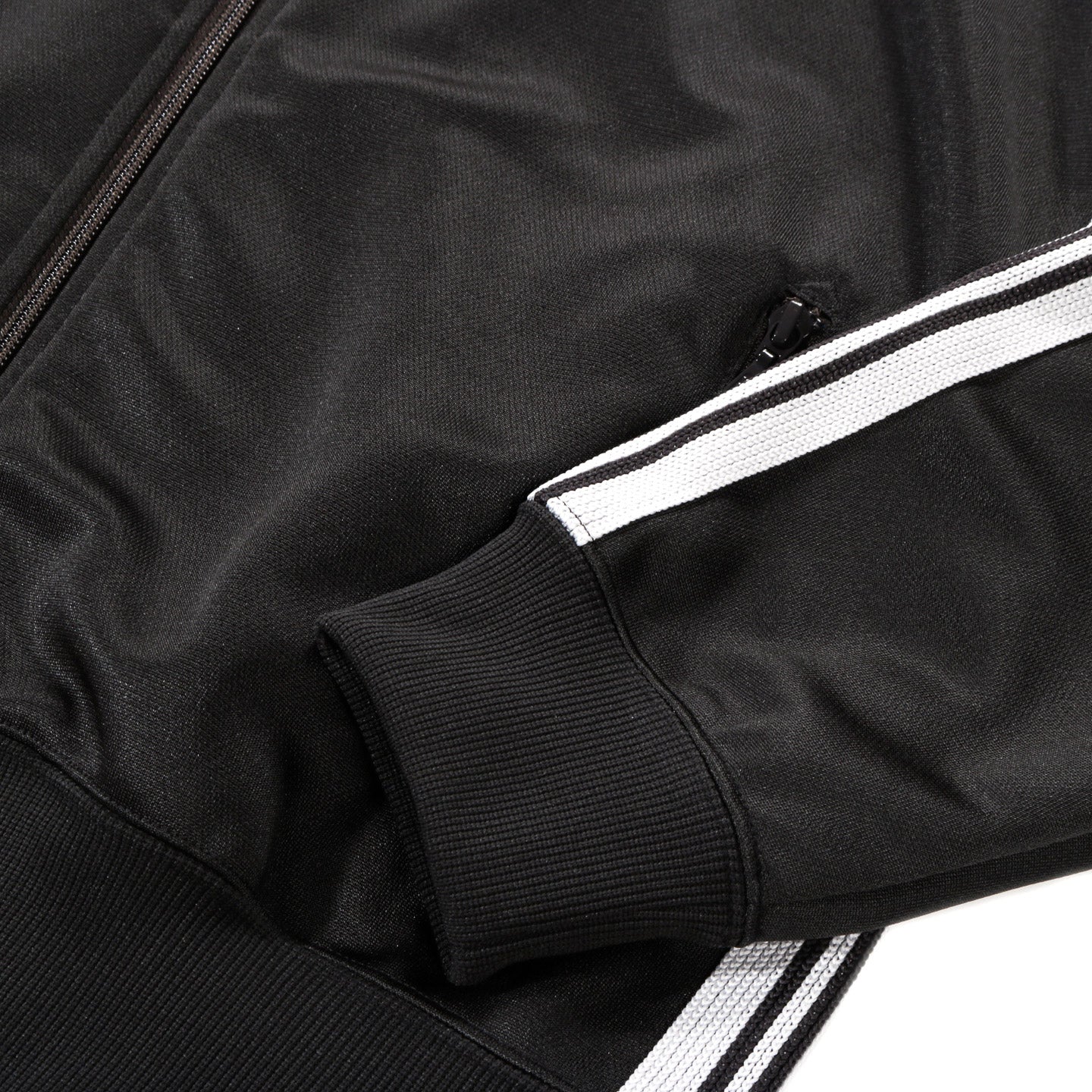 NEEDLES TRACK JACKET POLY SMOOTH CHARCOAL