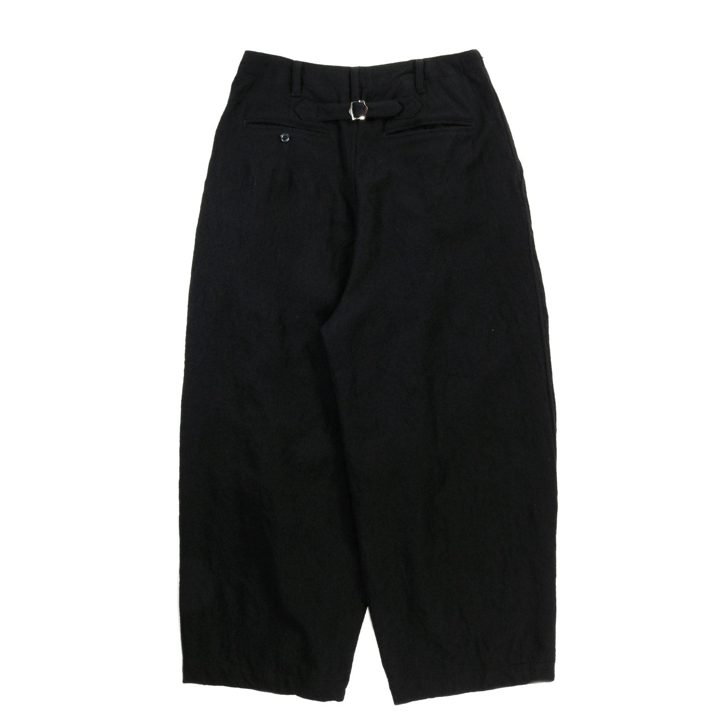 NEEDLES H.D. MILITARY PANT SHRUNK WOOL BLACK