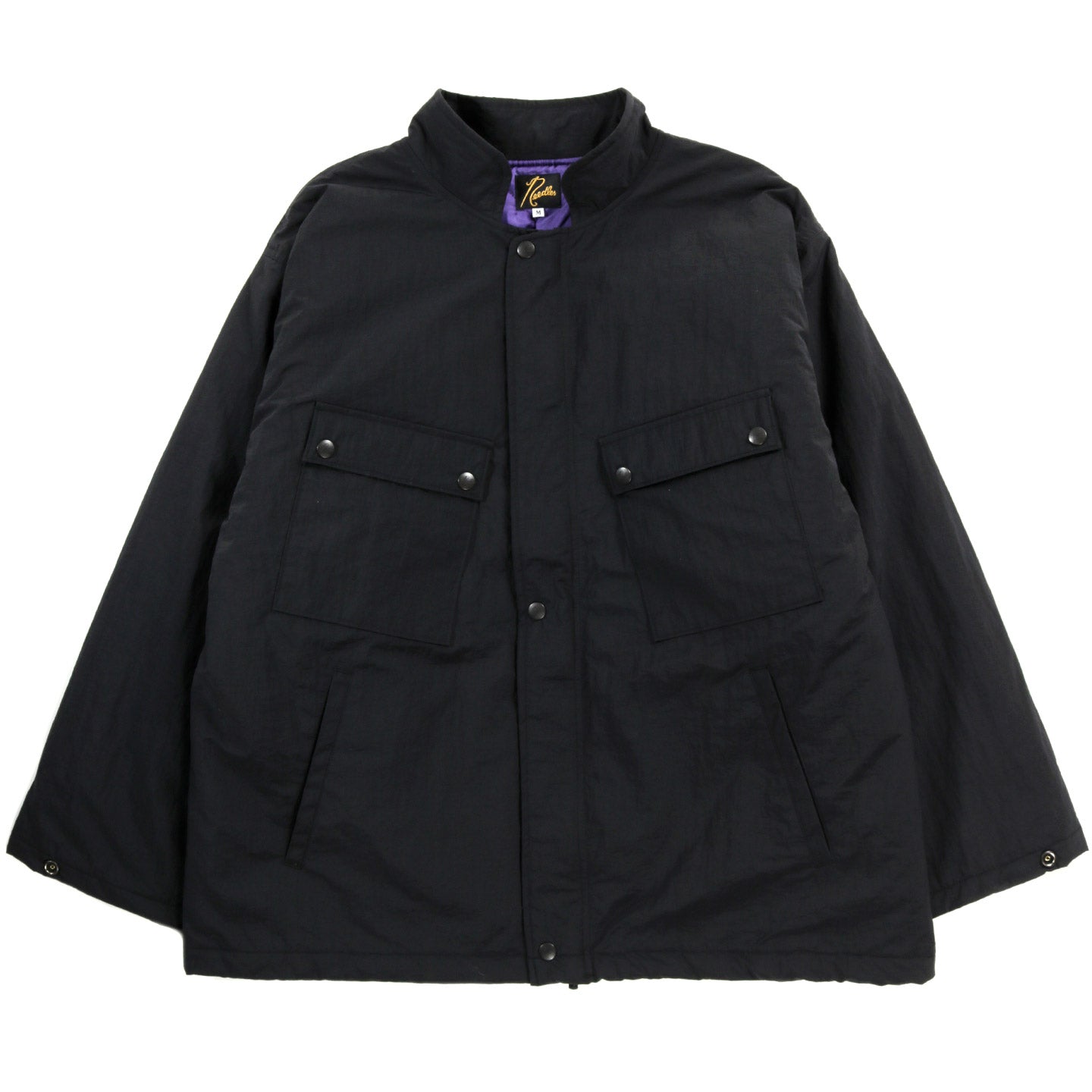NEEDLES C.P. JACKET NYLON RIPSTOP BLACK | TODAY CLOTHING NEEDLES C.P. JACKET NYLON RIPSTOP BLACK | TODAY CLOTHING