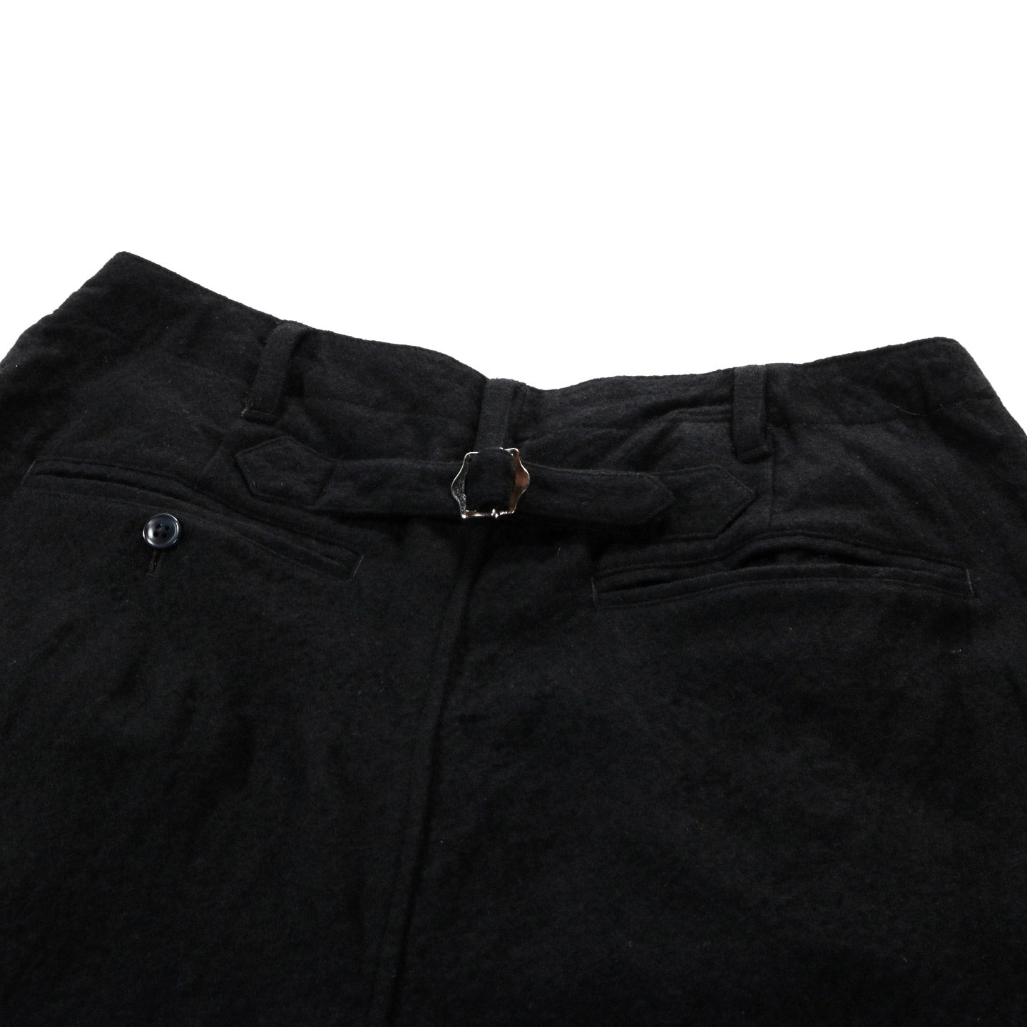 NEEDLES H.D. MILITARY PANT SHRUNK WOOL BLACK