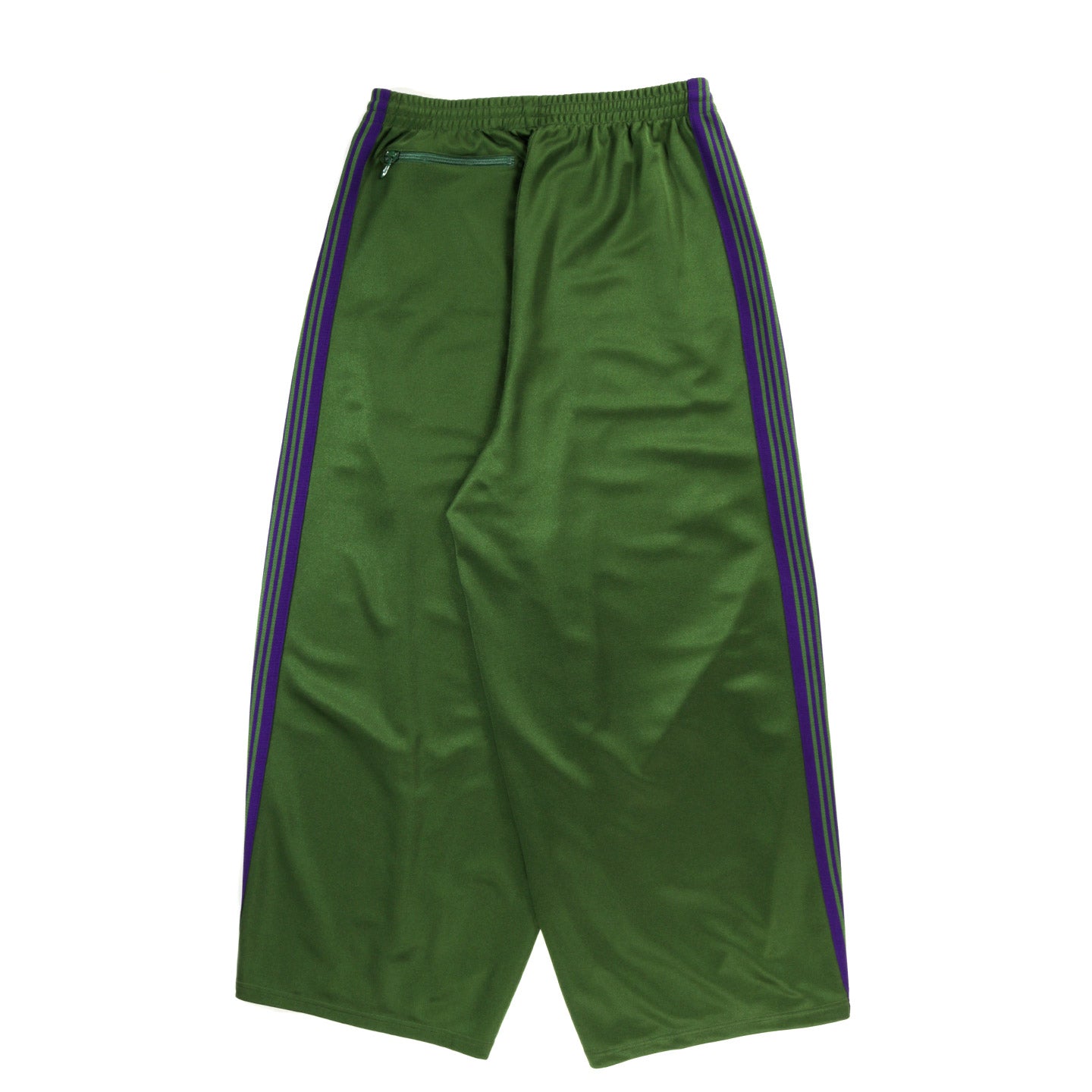 NEEDLES H.D. TRACK PANT POLY SMOOTH IVY GREEN