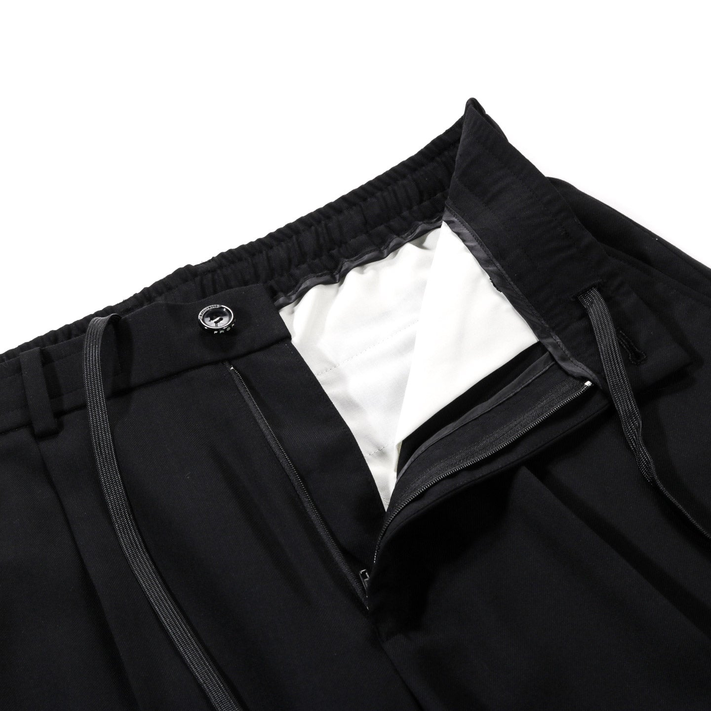 N.HOOLYWOOD 2261-PT06 EASY TROUSERS BLACK