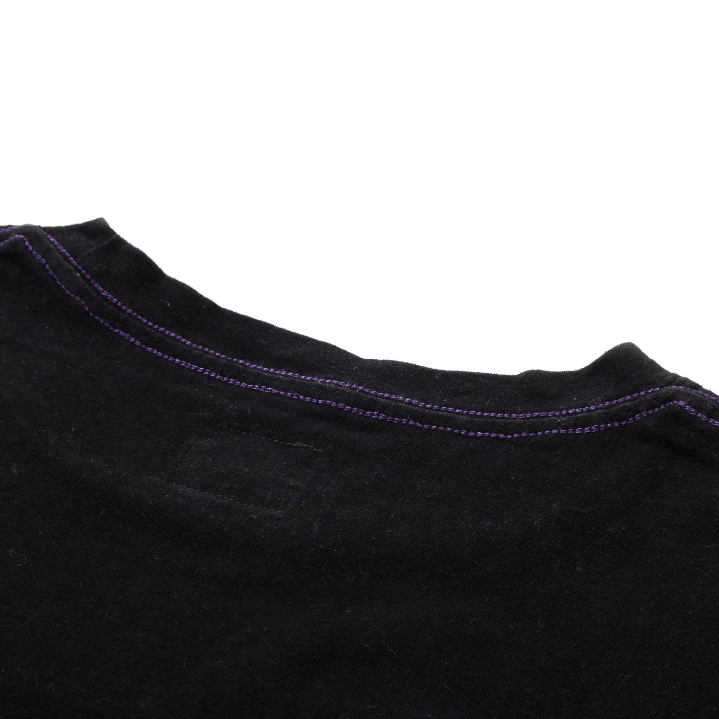 NEEDLES S/S POCKET TEE COTTON JERSEY BLACK