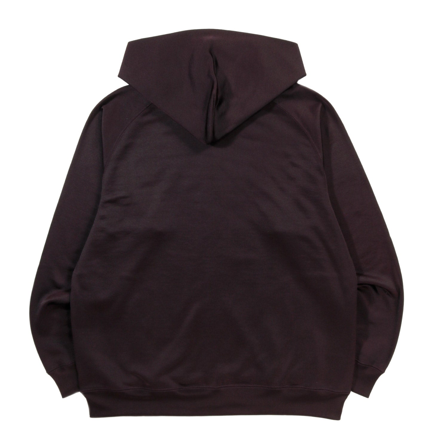 NEEDLES ZIPPED HOODY BRIGHT JERSEY DK. PURPLE
