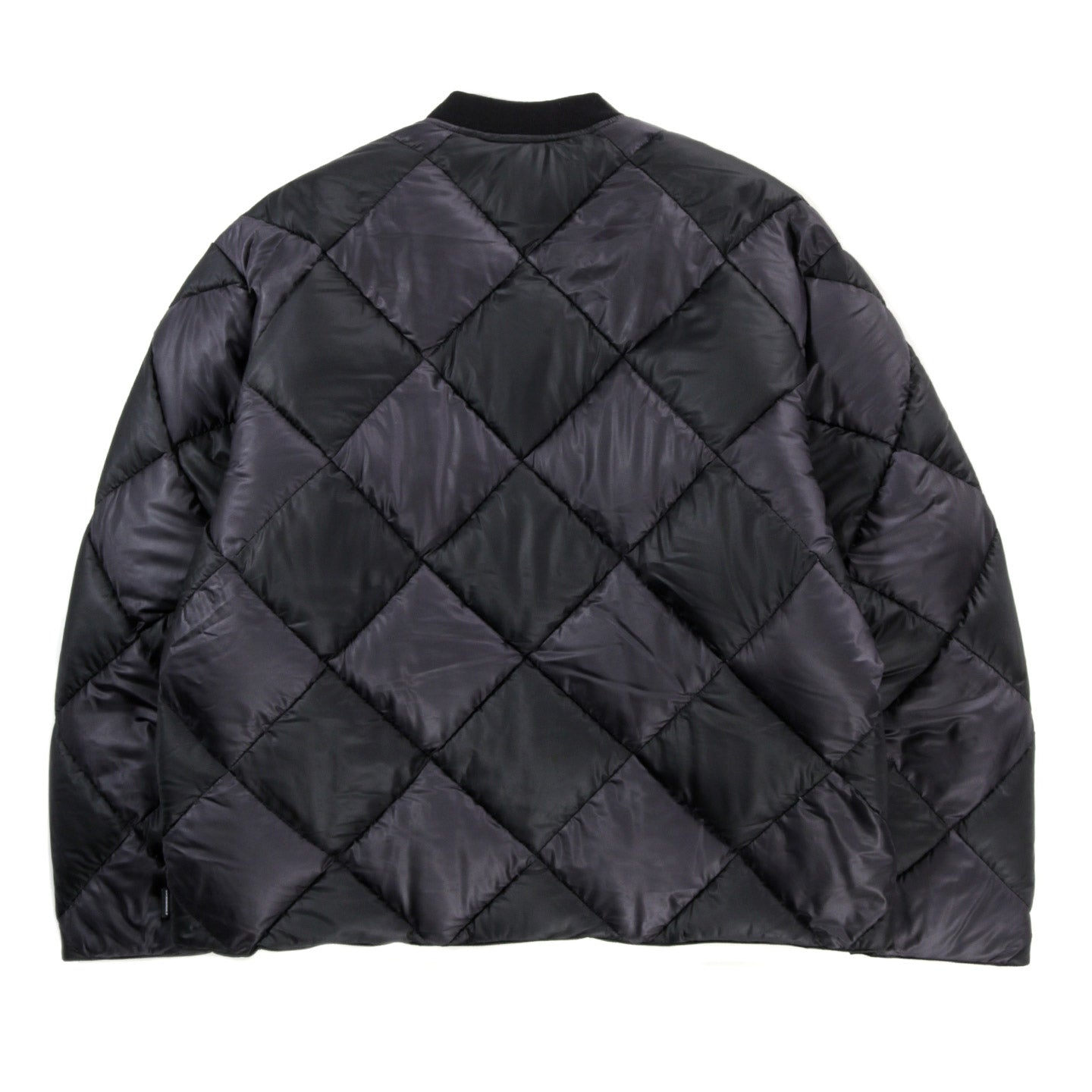 NEIGHBORHOOD CHECKER DOWN JACKET BLACK