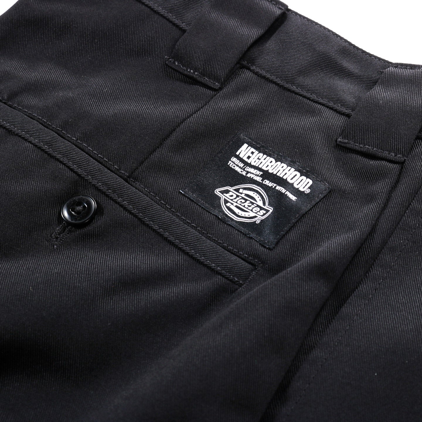 NEIGHBORHOOD DICKIES WIDE PANTS BLACK