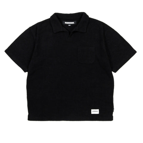 NEIGHBORHOOD PILE POLO BLACK