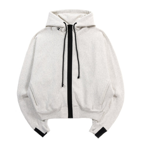 N.HOOLYWOOD C8-C127 CHAMPION ZIP UP HOODIE OATMEAL