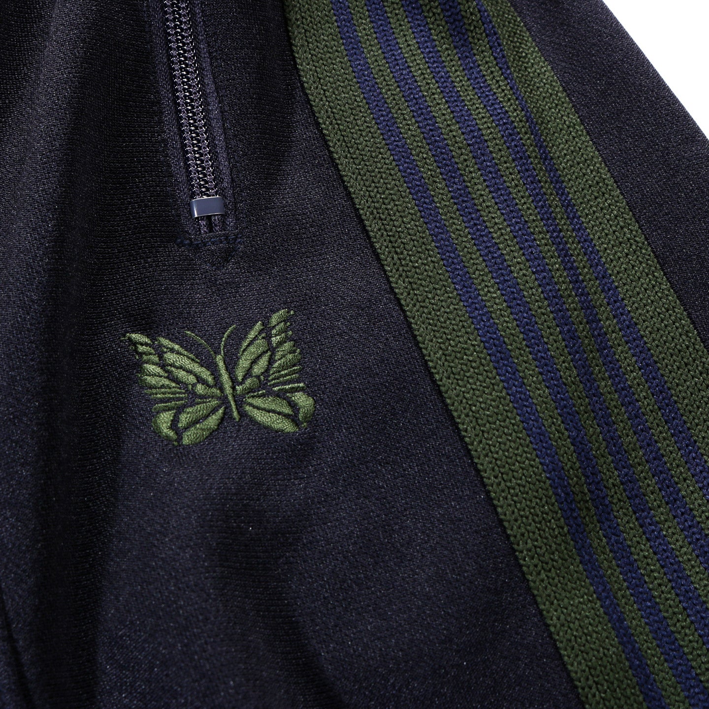 NEEDLES H.D. TRACK PANT POLY SMOOTH NAVY