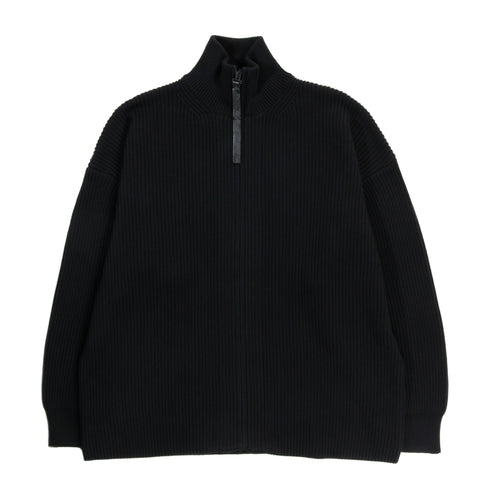 N.HOOLYWOOD 2232-KT07 ZIP CARDIGAN BLACK