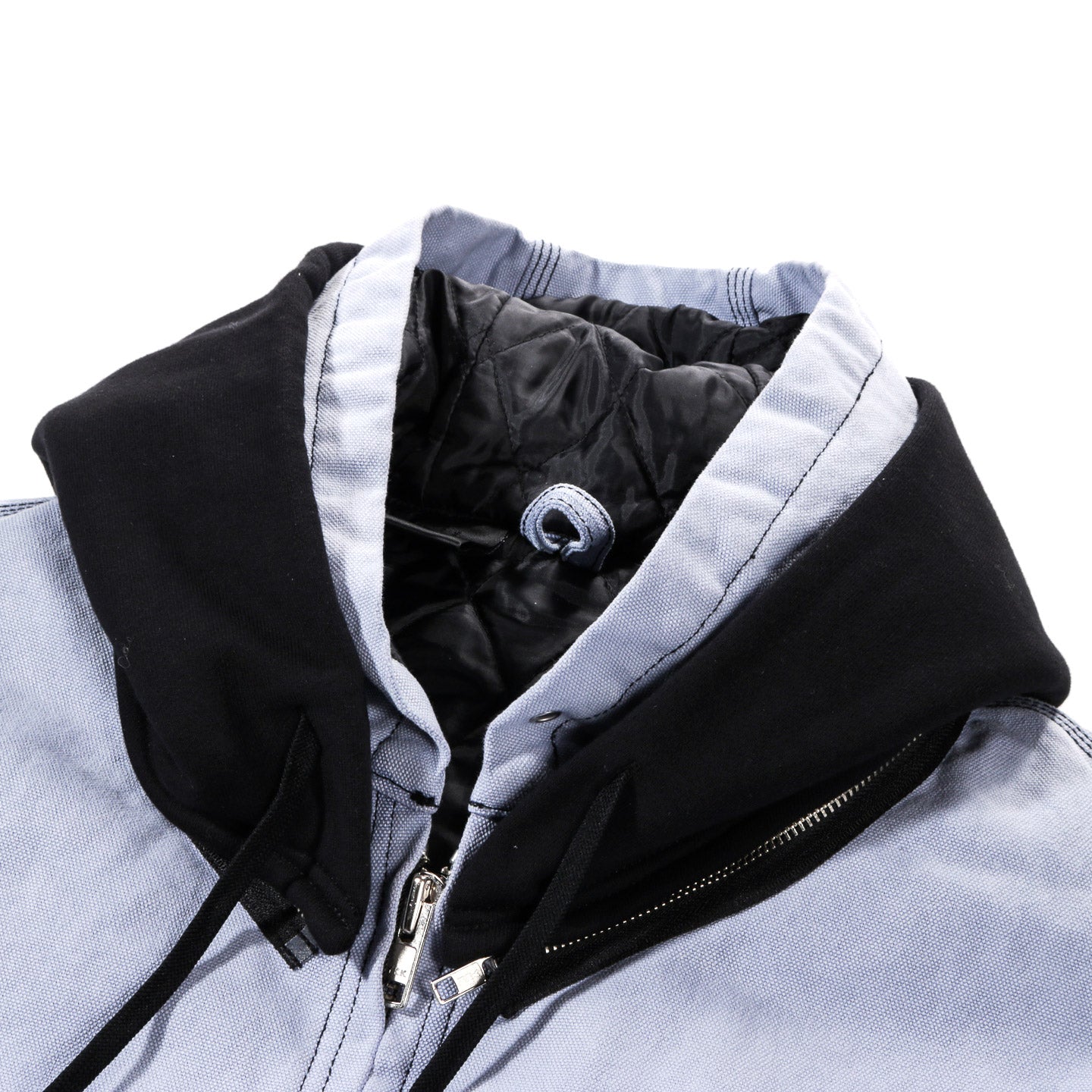 N.HOOLYWOOD 2252-BL70 HOODED WORK JACKET BLUE