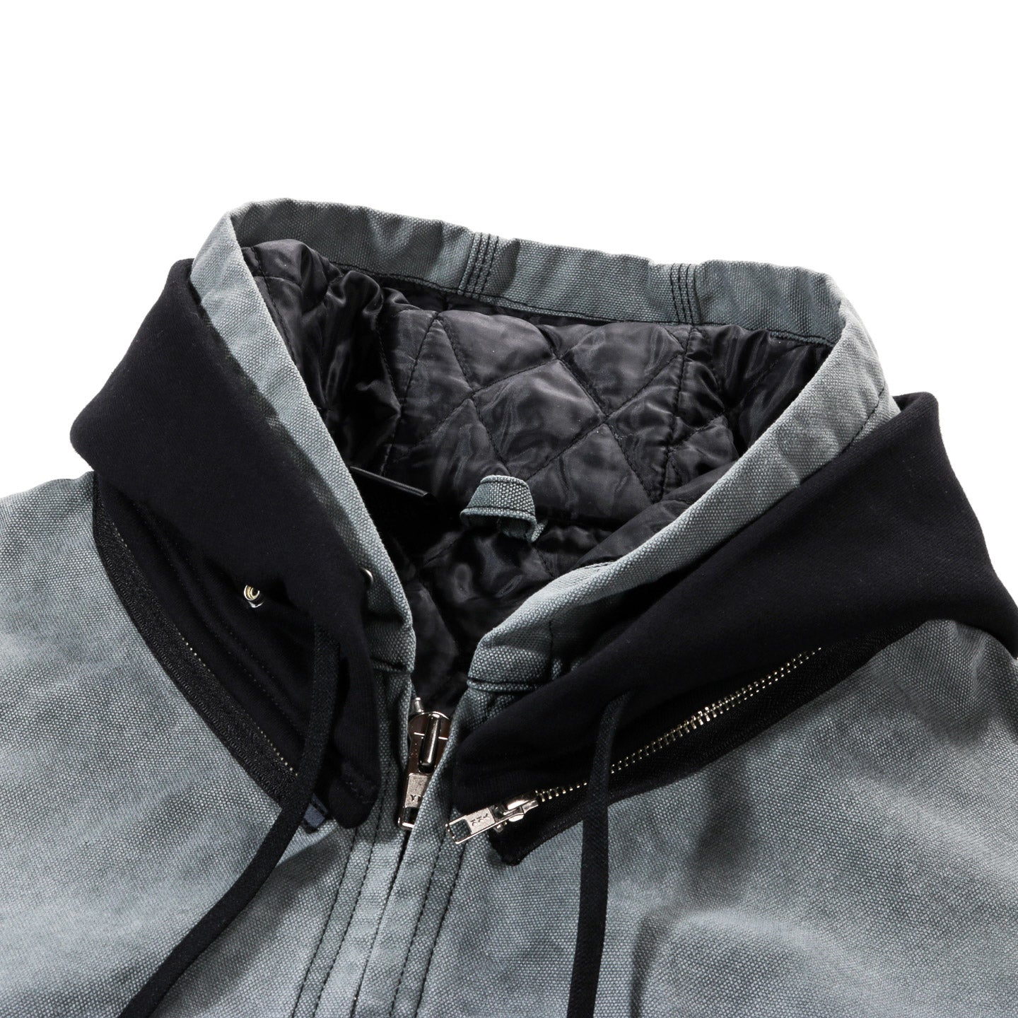 N.HOOLYWOOD 2252-BL70 HOODED WORK JACKET CHARCOAL