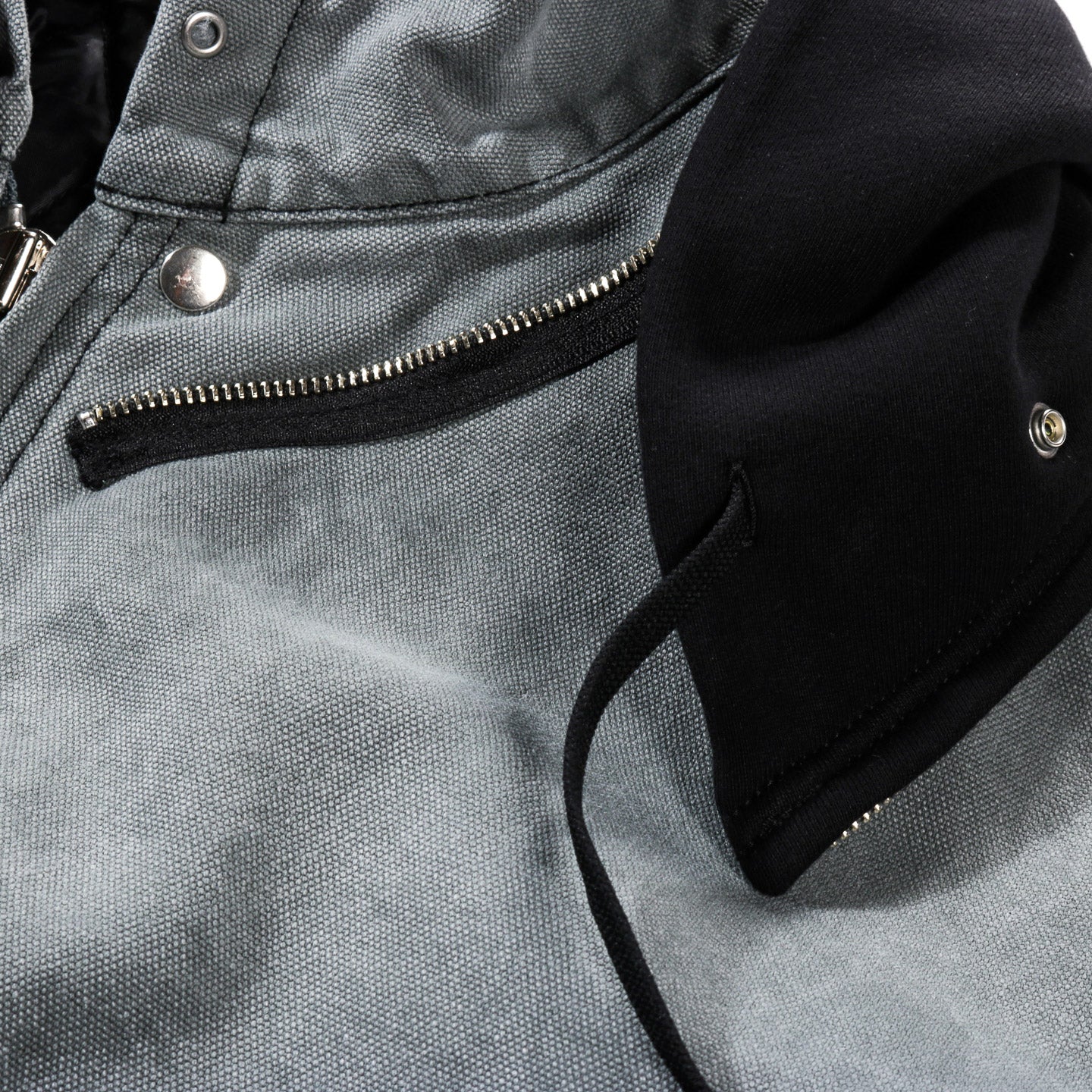 N.HOOLYWOOD 2252-BL70 HOODED WORK JACKET CHARCOAL