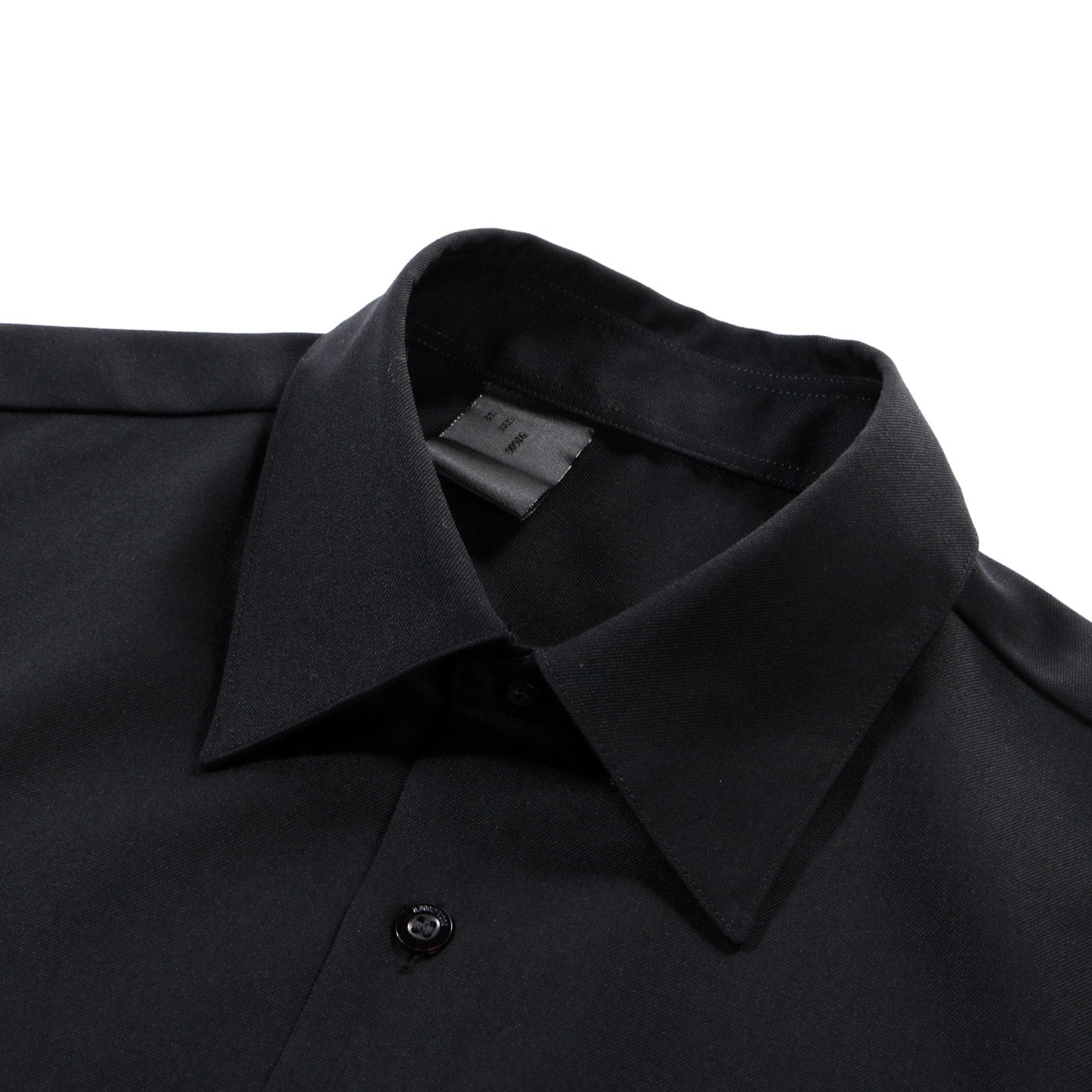 N.HOOLYWOOD 2252-SH13 WOOL SHIRT BLACK