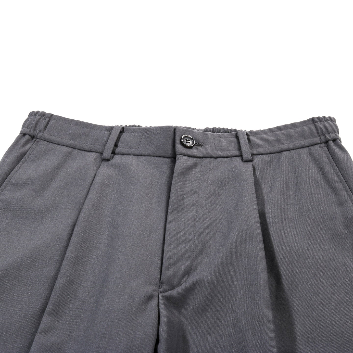 N.HOOLYWOOD 2252-PT06 WIDE EASY SUIT PANTS CHARCOAL