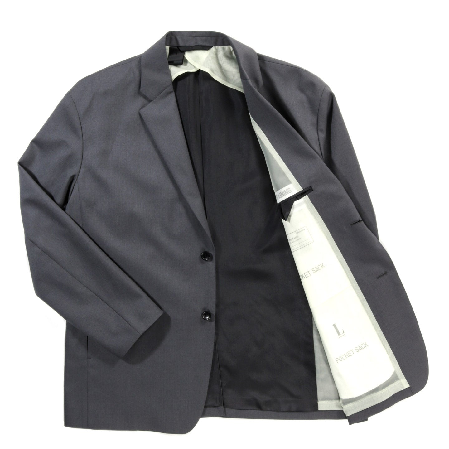 N.HOOLYWOOD 2252-JK06 BOXY SUIT JACKET CHARCOAL